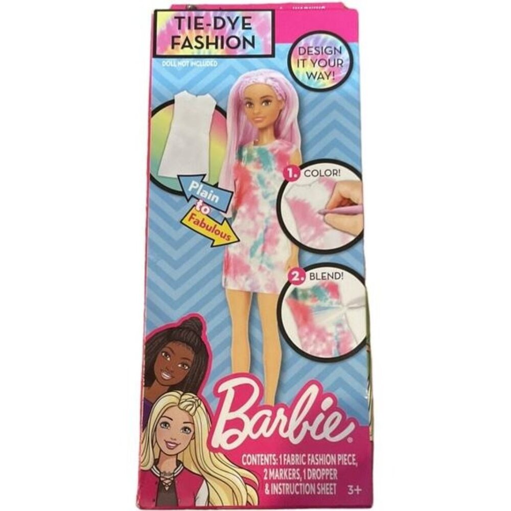 Barbie Tie-Dye Fashion Design Kit For Kids